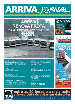 Arriva Renova Frota 2,4 Milhões De Investimento