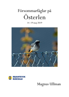 Österlen 14–19 Maj 2019