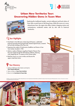 1803064 Explorehk Urban New Territories Tour, Tsuen Wan TC+EN