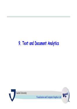 Semantic Analysis Lexical Analysis