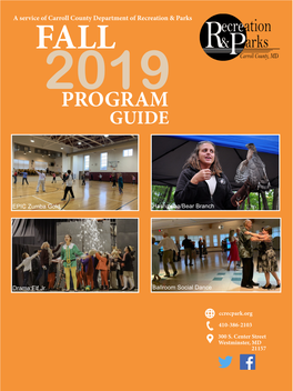 Fall 2019 Program Guide