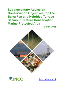 The Barra Fan and Hebrides Terrace Seamount NCMPA Supplementary