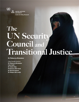 UN Security Counciland Transitional Justice