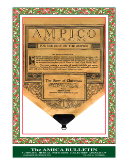 The AMICA BULLETIN