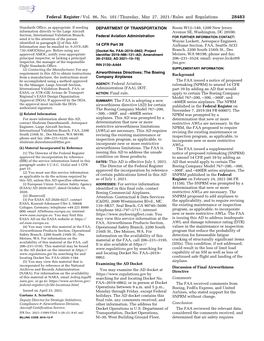 Federal Register/Vol. 86, No. 101/Thursday, May 27, 2021/Rules and Regulations