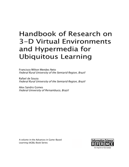 Handbook of Research on 3-D Virtual Environments and Hypermedia for Ubiquitous Learning