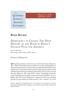 Review of Democracy in Chains.Pdf