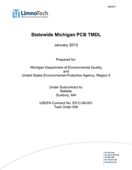 Draft Statewide PCB TMDL