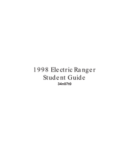 1998 Ranger EV Student Manual.Pdf