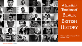 Black British History Timeline