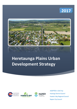 Heretaunga Plains Urban Development Strategy 2017