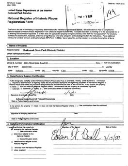 National Register of Historic Places Continuation Sheet