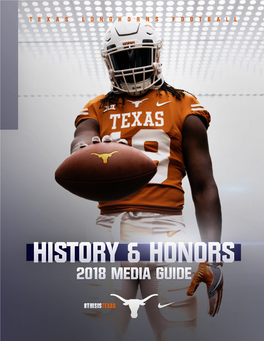 2018 Texas Longhorns Football Media Guide