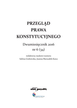 Przegląd Prawa Konstytucyjnego