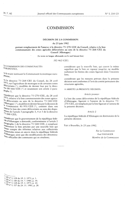 ^Sidérant Que La Directive 75/270/CEE, Du 28 Avril