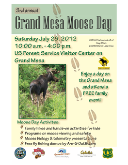 Grand Mesa Moose Day