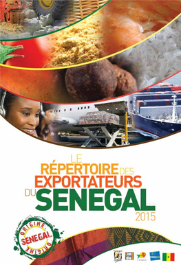 Repertoire 2014 Des Exportateurs Du Sénégal