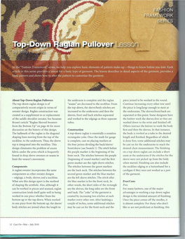 Top-Down Raglan Pullover Lesson.Pdf