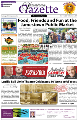 Food, Friends and Fun at the Jamestown Public Market