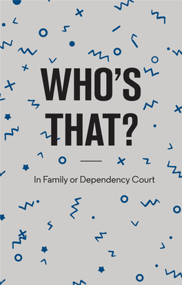 In Family Or Dependency Court