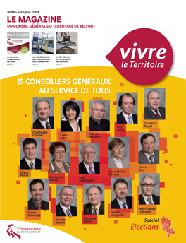 Le Magazine Du Conseil Général Du Territoire De Belfort