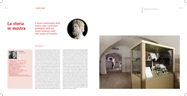Museo Archeologico Della La Storia Sabina Come Contenitore in Mostra Privilegiato Delle Due Statue Rinvenute Nella Villa Romana Di Formello