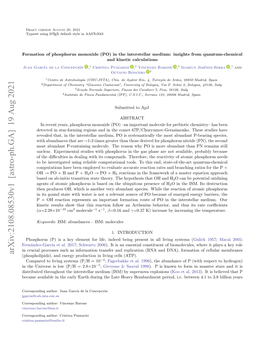 Formation of Phosphorus Monoxide (PO) in the Interstellar Medium: Insights from Quantum-Chemical and Kinetic Calculations