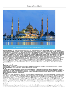 Malaysia Travel Guide