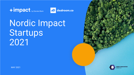 Nordic Impact Startups 2021