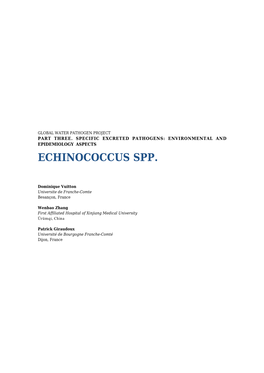 Echinococcus Spp