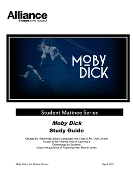 Student Matinee Series Moby Dick Study Guide