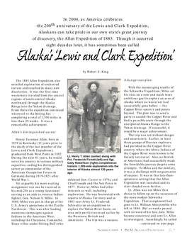 Alaska's 'Lewis and Clark Expedition'