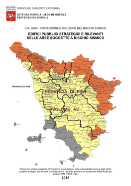 Volume Vii Provincia Di Pisa