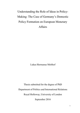 Luuk Molthof Phd Thesis