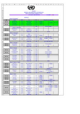 MONUC MAOC Regular Flight Schedule PUB 060116