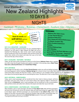 New Zealand Highlights