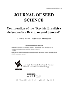 Journal of Seed Science