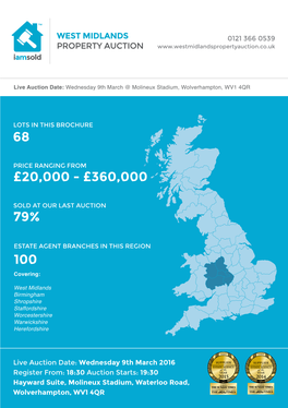 West Midlands Property Auction.Pdf