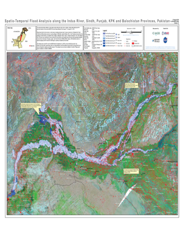 Spatio-Temporal Flood Analysis Along the Indus River, Sindh, Punjab, KPK and Balochistan Provinces, Pakistan Version 1.0