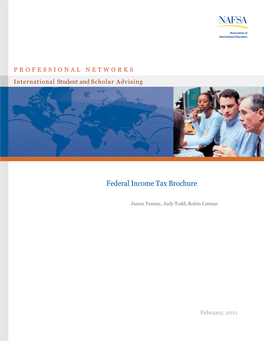 Federal Income Tax Brochure