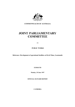 Joint Parliamentary Committee