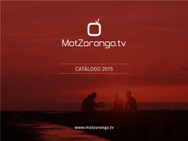 Catálogo 2015