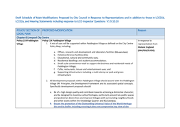 Draft Schedule of Main Modifications Proposed by City Council in Response to Representations and in Addition to Those in Lcc01b