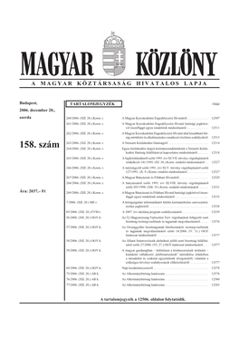 158. Szám 264/2006