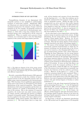 Emergent Hydrodynamics in a 1D Bose-Fermi Mixture