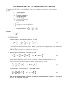 GW Flow Equations