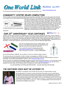 Newsletter June 2007