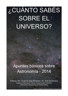 ¿Cuánto Sabés Sobre El Universo?