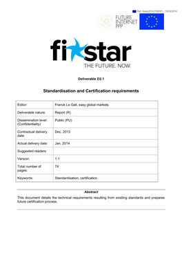 FI-STAR Deliverable D1.1 Has Already Discussed Legal Requirements Related to Data Security Breach Notifications