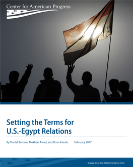 Setting the Terms for U.S.-Egypt Relations
